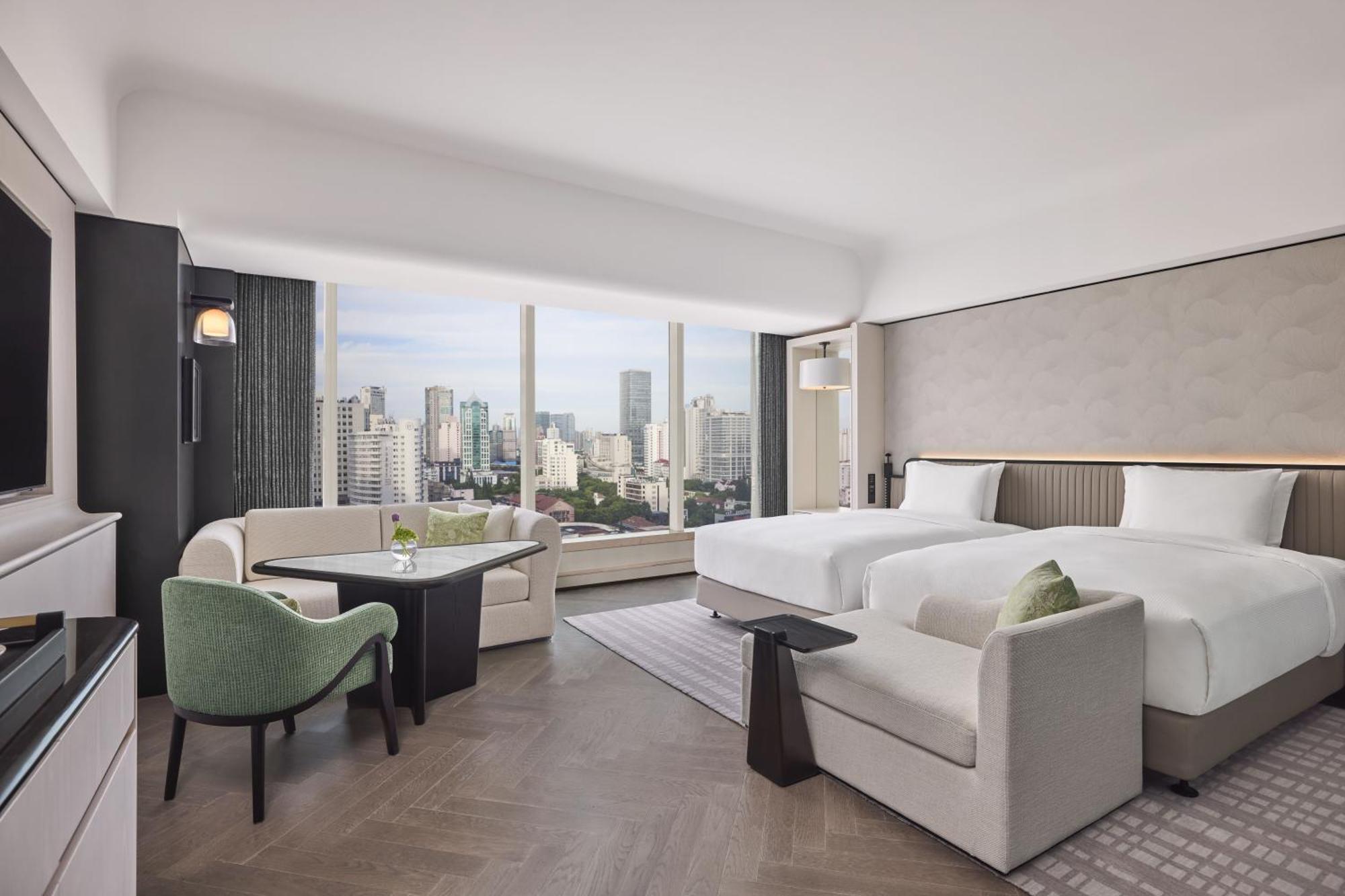 Hilton Shanghai City Center -Steps From Iconic Landmarks Wukang Mansion And Jing'An Temple Exterior foto